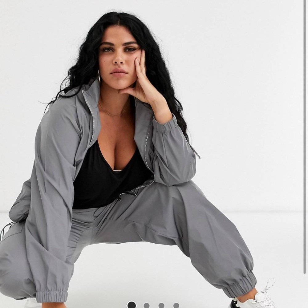 Reflective cargo pants